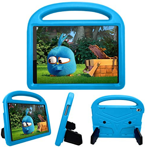 Lenovo Tab M10 FHD Plus TB-X606F TB-X606X 10.3 Bambini Custodia Antiurto, Cover Shockproof con Manico e Supporto, Leggera Custodia Super Protettiva Custodia Cover (Blu)