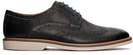 Clarks AtticusLTLimit Mens Black Leather, 7.5