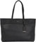 Calvin Klein Damen Tote Bag Tasche Shopper Mittelgroß, Schwarz (Ck Black), Onesize