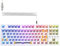 ATTACK SHARK GK87 GMMK TKL Wireless Mechanical Keyboard Kit, Tri-mode Bluetooth 5.0/2.4Ghz/Wired Barebones Gaming Keyboard, Coiled USB-C Cable, Hot Swappable 3/5 Pin, Dampener Foams ANSI Win/Mac-White