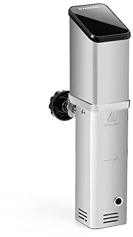 Forgast Circulador de Inmersión Sous Vide | Capacidad 40-50 Litros | Cocina al Vacío y Baño María | Garantiza una Temperatura Uniforme | Alimentos Cocinados en su Punto | Potencia 1400W