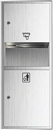 LIOONS robust Papiertuchspender 304 Edelstahl Papierhandtuchspender für Zuhause Badezimmer Küche Wasserdichter Toilettenpapierhalter, Toilettenpapierhalter Hohe Kapazität