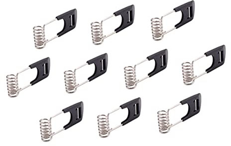 OSALADI 20stücke Dekorative Federklemmen Für Deckenlampen Hochwertige Lichtfixierungsclips Einfach Zu Montieren Für -lichter Weihnachtsbeleuchtung Und Mehr