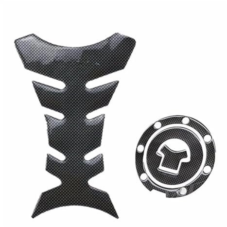 Adesivi per serbatoio Moto In Fibra di Carburante Tappo Gas Copertura Della Protezione del Serbatoio Pad Adesivo per Ho&nda CBR 600 F2/F3/F4/F4i RVF VFR CB400 CB1300