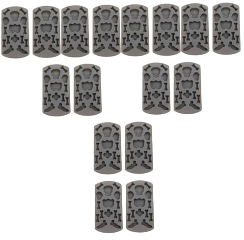 MAGICLULU 16 Pièces Moule À Gâteau Casse-Noisette Manche À Air Modèle De Corps Humain Moules Gommeux En Silicone Plateau De Service Alimentaire Le Mannequin Moule De Fabrication De Bonbons