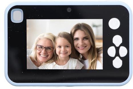 Appareil Photo Numérique pour Enfants, Appareil Photo Compact HD 1080P 48MP avec Zoom Numérique 4X, écran 2,4, Appareil Photo Portable Autofocus pour la Photographie