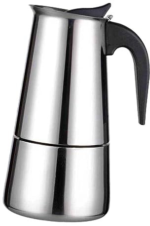 GREENADSCAPE Pot à Café Acier Conteneur De Café Portable Et Pratique Cafetière Manuelle Pour Maison