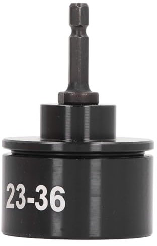 Electric Capping Machine Head, Wide Bottle Cap Range, Metal Construction for Increased Efficiency with Air Drill and Screwdriver Use