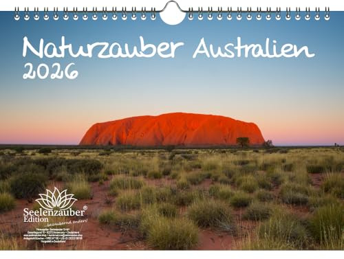 Naturzauber Australien DIN A4 Kalender für 2026 Urlaub Landschaft Natur Koala- Seelenzauber