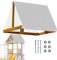 Auvent de rechange pour cabane de jeu | Accessoires de pergola, housse imperméable résistante au soleil, pièces d'équipement d'aire de jeux, voiles d'ombrage pour terrasse et jardin
