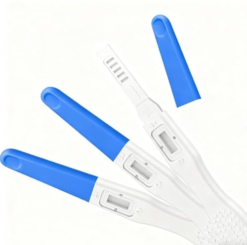 4 Stück Schwangerschaft Wochenbestimmung, Schwangerschaft Streifen Schnelles Test, Blue