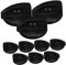 ABOOFAN 10Pcs Fan Control Rotary Knobs Plastic Speed Knobs for Table and Wall Mounted Fans Easy Installation for Home and Office Use