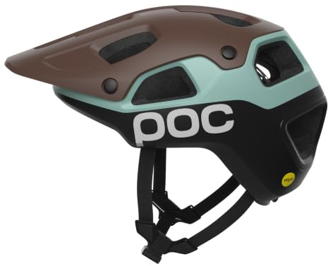 POC Cularis Pure – Unisex MTB Helm mit MIPS, innovativem wechselbarem Visier, optimierter Belüftung, leichtem Design & 360° Anpassung für Trail und XC