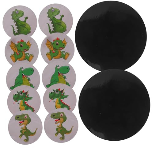 HONMEET 20 Teiliges Aufkleber Farbwechselnde Cartoon potty sticker Hitzeempfindlich Lustig und Wiederverwendbar für Jungen und Mädchen Beim Töpfchentraining
