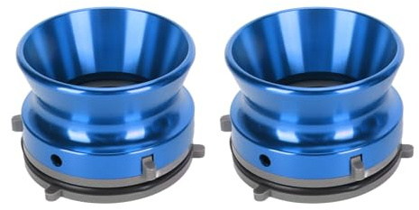 BONKZEBU 1/4 Zoll Öffner Nab Nabenadapter Schnellanschluss Aluminium Loader Reel Tape Recorder für Studer, Akai, (Blau)