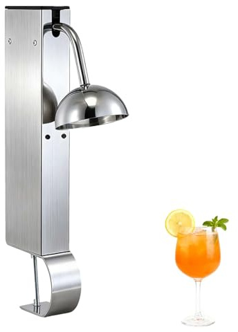 EXSHUING Enfriador De Copas De Co2, Escarchador De Copas Instantáneo Para Champán Congelador De Vasos En 4-6 Segundos Y Diseño Que Ahorra Un 85% De Espacio, Configuración Sencilla(Classic)