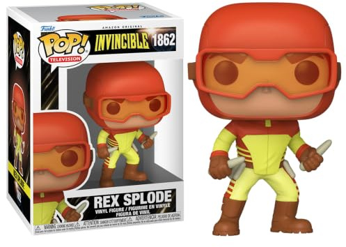 Funko Pop Invincible Rex SPLODE Chase Figur