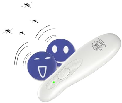 IEA Medical Set: Insektenstichheiler Batterie und 60 Stk. Mückenpflaster mit Citronella-Duft, Wärmestift gegen Mückenstiche