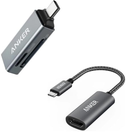 Anker USB C auf HDMI Adapter 2-in-1 USB-C Speicherkartenleser