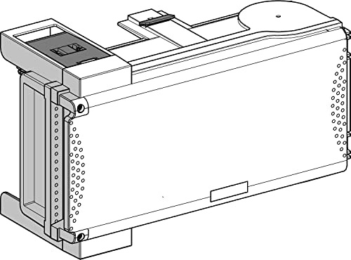 Schneider KSB50SF4 KS Abgangskasten, 50A, 3L+N+Pe, für Sicherungen 14x51mm