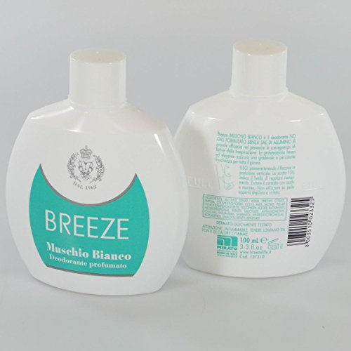 BREEZE | Deodorant Squeeze Weißer Moschus, 1 x 100 ml