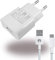 Huawei - HW-050100E01 - Charger/Adapter + Micro USB Cable - 1000mA - White