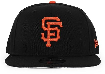 New Era San Francisco Giants Basic Logo MLB Snapback Cap Schwarz, One Size