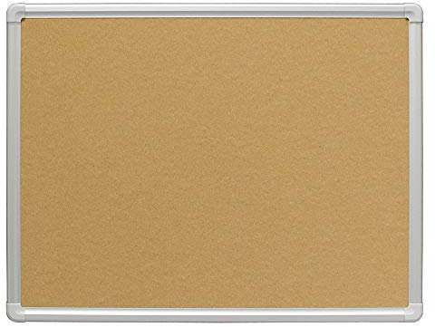 Tableau liège 90x120cm cadre aluminium