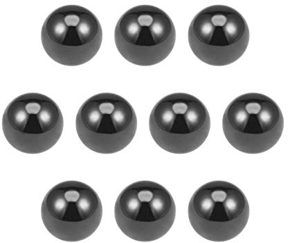 6 mm Keramik-Kugeln, Si3N4 Siliziumnitrid-Kugeln G5, Präzision, 10 Stück