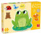 Goula - 6 Puzzles Tierform, 2 Stück, 53173, Mehrfarbig, Einheitsgröße
