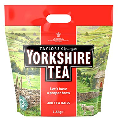 Yorkshire Tea Bags 1 Cup - 4x480