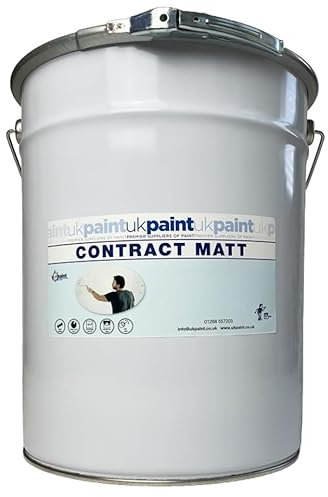 UK PAINT - Contract Matt Emulsion Paint - 10L - Gardenia