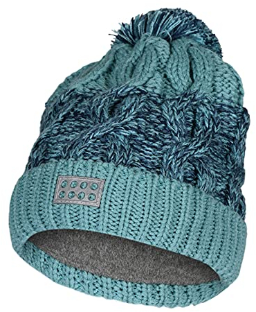LEGO Jungen Wear Jungen Strickmütze Winter, Turquise, 50
