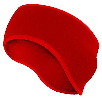 axy Sport Stirnband Winter Ohrenwärmer Headband für Joggen Wandern Radfahrrad Radsport Haarband Kopfband Sportband Ohrenschutz Stirnbänder Warm Herren Damen (Rot)