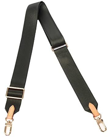 Senral Schultergurt für Taschen Verstellbarer Breit Taschenriemen Damen Schulterriemen Multi Pochette Accessories Tragegurt 50 Längenverstellbarer Dark Green