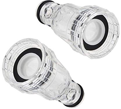 D.X&PZLS 2 Pcs Plastic Pressure Washer Inlet Filter Water Filter 3/4 Garden Hose for Garden Connectors