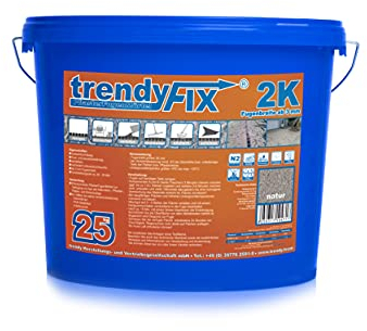 2K Pflasterfugenmörtel trendyFIX – bis mittlere Verkehrsbelastung - 25 kg (Natur)