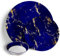 Blue & Gold Marble - 18pc Dinner Set - Ceramic Porcelain China