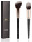 Anmor Kontur- und Highlighter Pinsel Set, Premium Blush Bronzer Gesicht Make-up Pinsel Kit, Perfekt für Wange Nase Blending Contouring (Schwarz, Contour/Highlighter)
