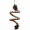 Bessy Shop Bird Rope Perches, Parrot Climbing Rope Swing Toys with Bell, Multicolor Cotton & Alloy Steel, for Budgerigar
