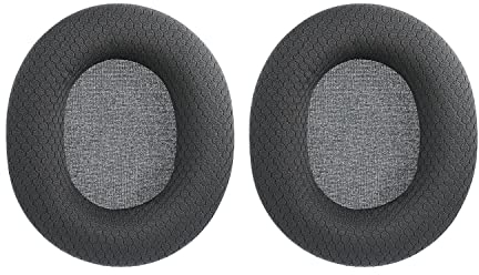 Ersatz-Ohrpolster Kissen ersatzteile für Steelseries Arctis-1 Arctis-3 Arctis-5 Arctis-7 Arctis-7X Arctis-9 Arctis-9X Arctis-pro Arctis-Prime Gaming-Headsets (Schwarz)