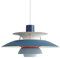 LZH FILTER PH5 Moderne Dänische Pendelleuchte, Minimalistische UFO-Deckenbeleuchtung, Innenleuchten Aluminium Kronleuchter, Deckenleuchte für Esszimmer Wohnzimmer Küche