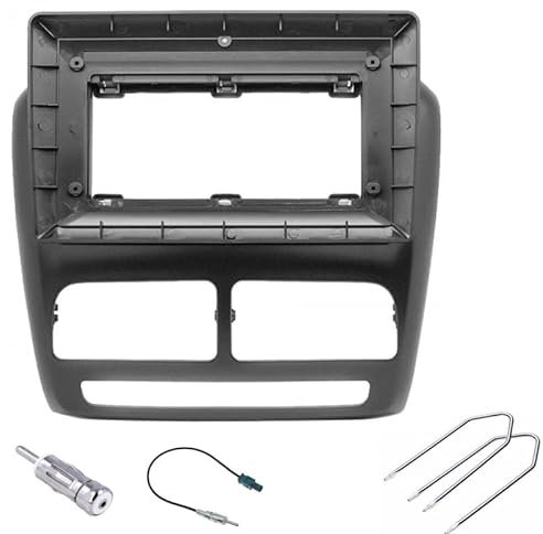 sound-way - Kit Montaje Autoradio, Marco 10.1 Pulgadas Radio para Coche, Adaptador Compatible con Opel Combo Tour (D) 2011-2018 / Fiat Doblo (263) 2010-2015