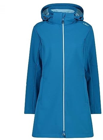 CMP - Damenparka mit Kapuze und Reißverschluss, Jade, M