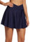 baleaf Damen Plissee Tennisrock Crossover High Waisted Golf Athletic Active Running Skorts Röcke Taschen Sport Rock mit Shorts Minirock Dunkelblau M