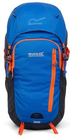 Regatta Herren Highton V2 35L Backpack Rucksäcke, Oxfblu/Slgry, One Size