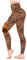 FuelMeFoot Thermo Leggings Damen Gefüttert Fleece High Waist Thermounterwäsche Warm Lang Strümpfhose Blickdicht Winter.02-Leopard L/XL