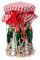 Gewürzgurken aus mundgeblasenem Glas, Weihnachtsbaumschmuck, 9 St., Höhe 5 cm