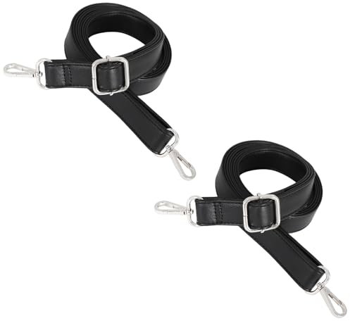 OWLMATE Schultergurt für Taschen, Schulterriemen für Taschen, Gurt für Umhängetasche, Taschengurte Längenverstellbarer 70-130cm (Schwarz)