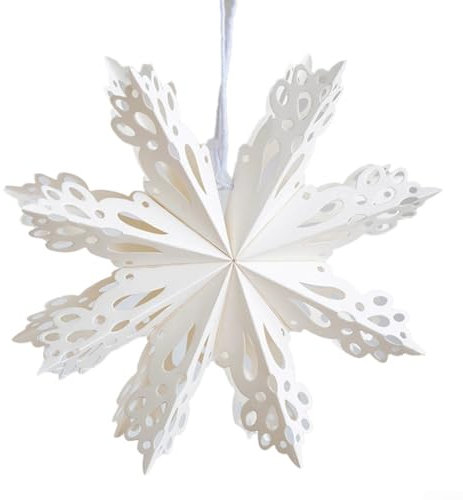 Papier Weihnachtssterne Laternen, 3D hängende Papiersterne, für Weihnachten hängende Hochzeit Geburtstag Home Office Weihnachtsdekoration (B)